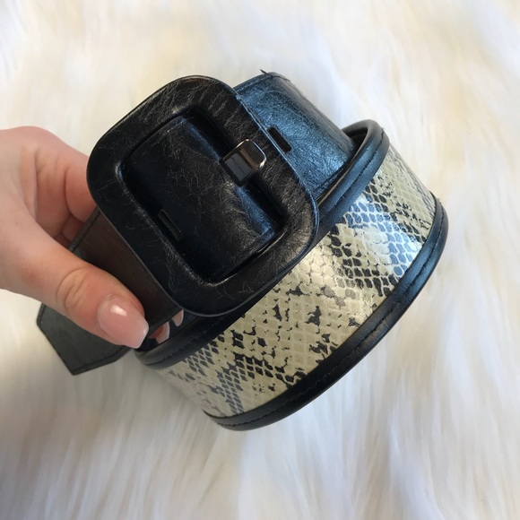 Calvin Klein Accessories - ☀️{Calvin Klein} Reversible Monogram Belt